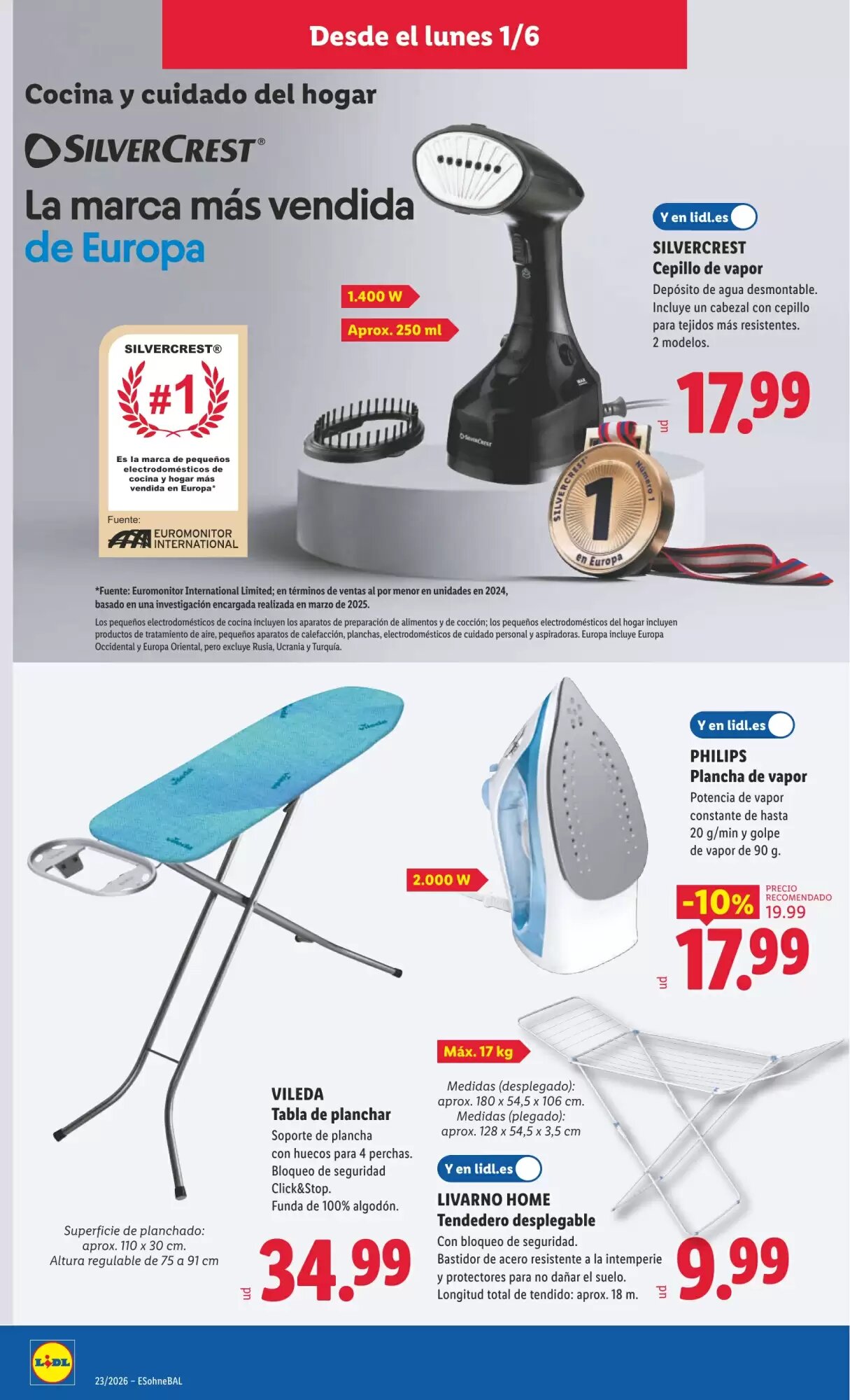 Folleto promocional de Lidl válido desde el 01/06/2026 - Página 8.
