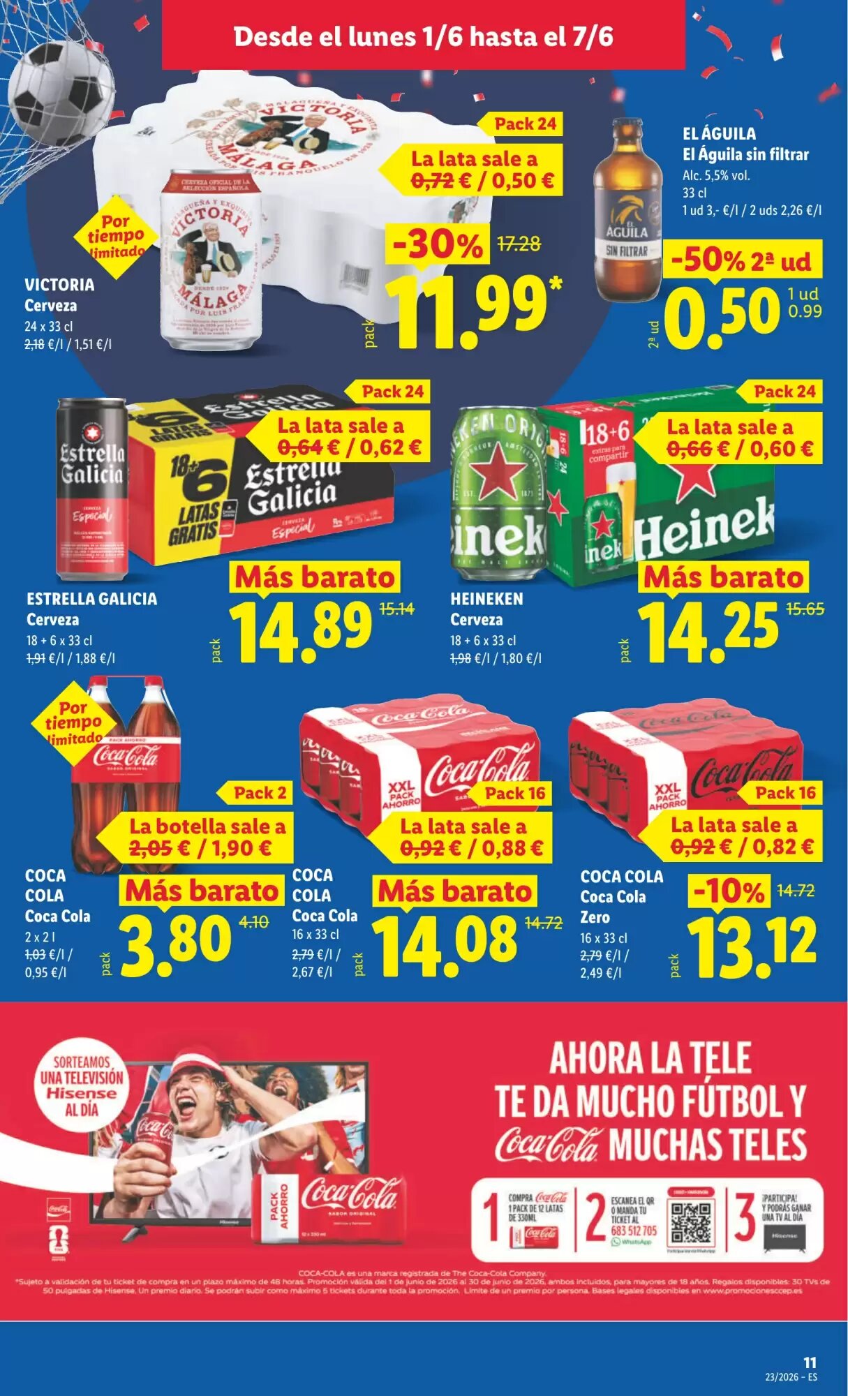 Folleto promocional de Lidl válido desde el 01/06/2026 - Página 11.