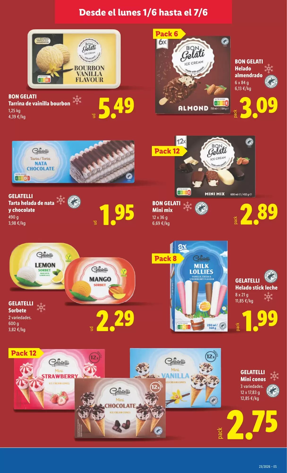Folleto promocional de Lidl válido desde el 01/06/2026 - Página 19.