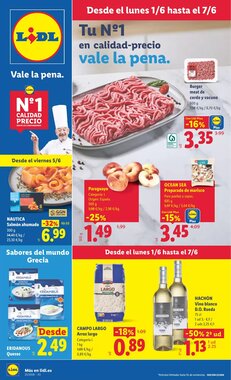 Folleto promocional de Lidl válido desde el 01/06/2026