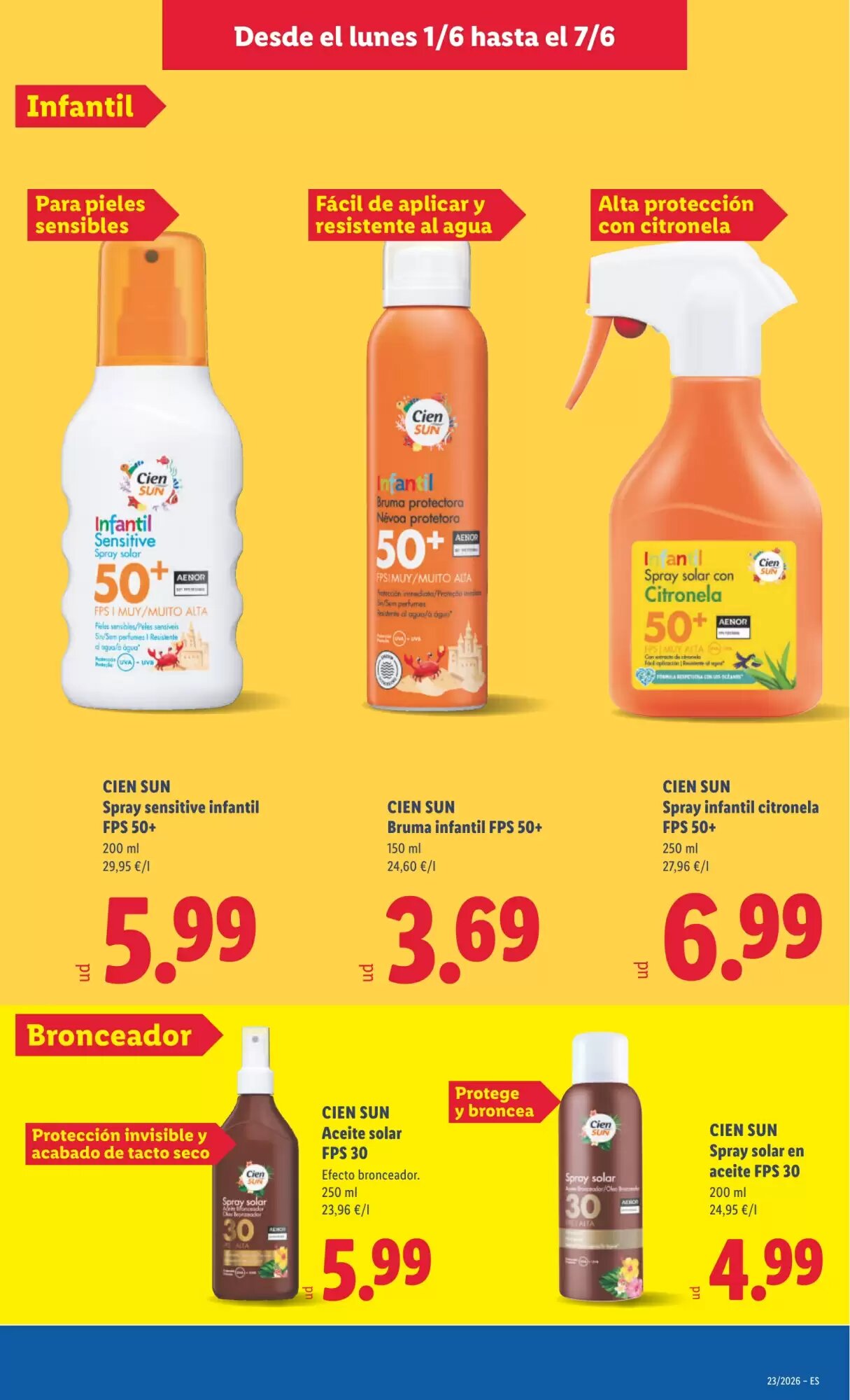 Folleto promocional de Lidl válido desde el 01/06/2026 - Página 25.
