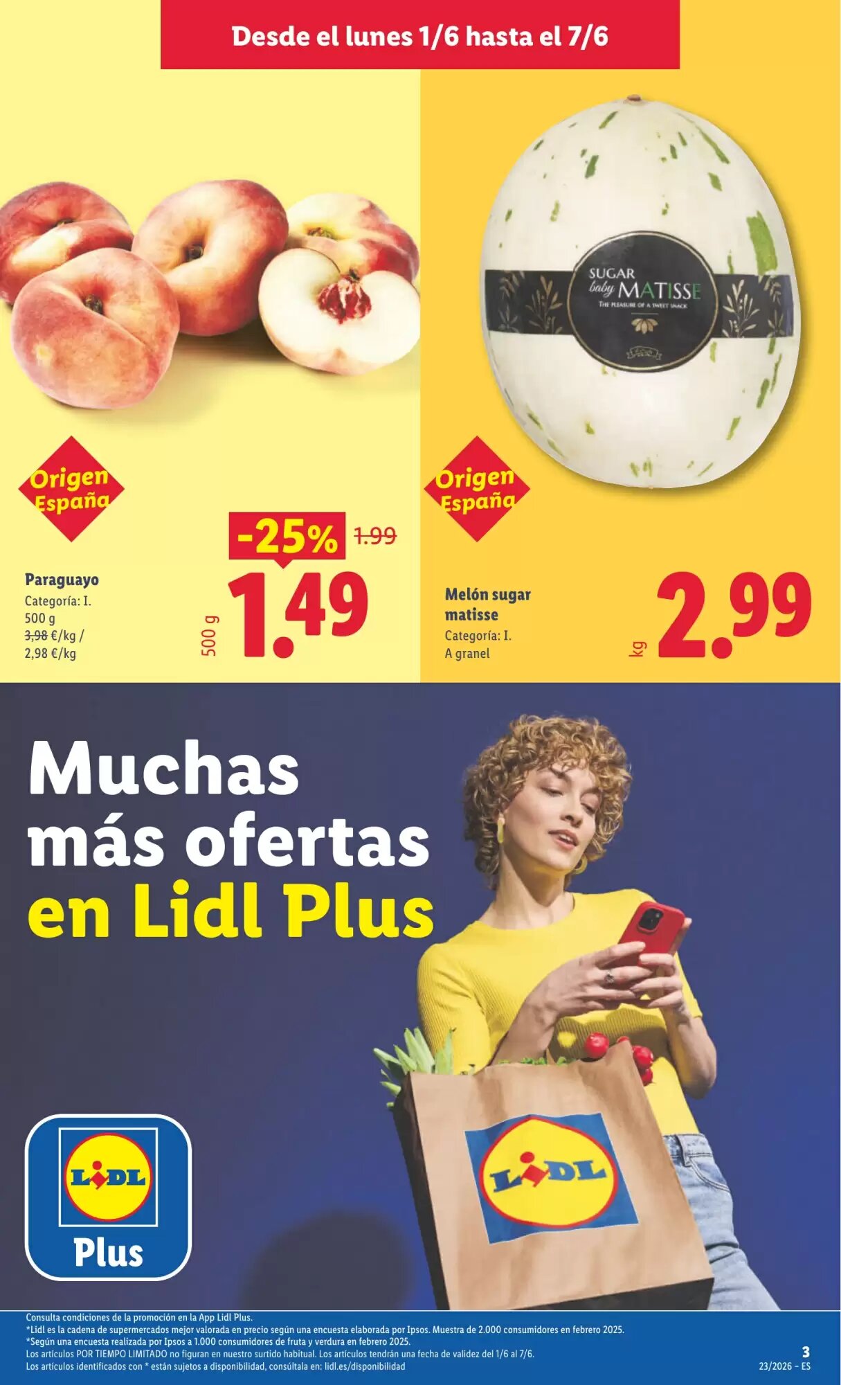 Folleto promocional de Lidl válido desde el 01/06/2026 - Página 3.