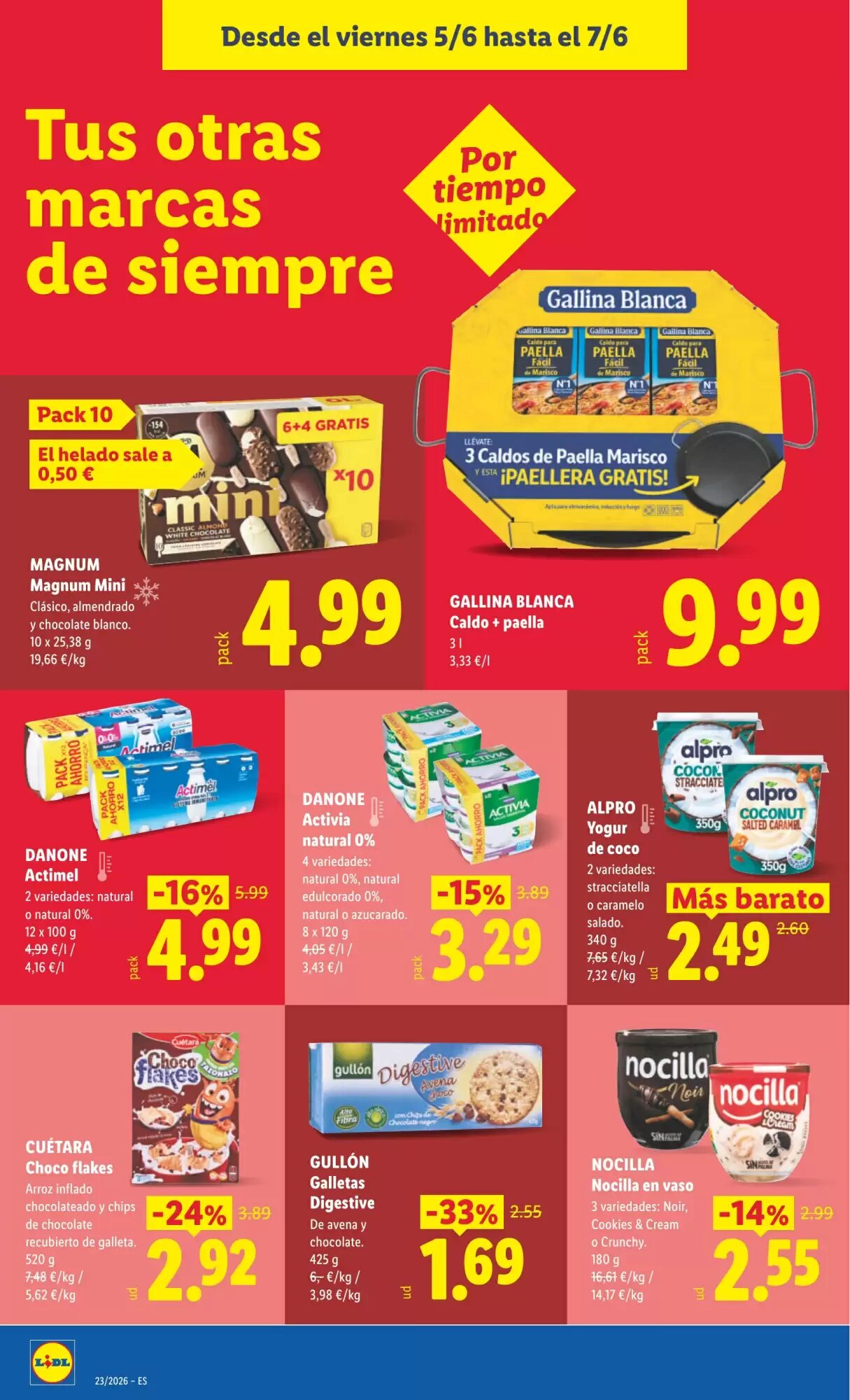 Folleto promocional de Lidl válido desde el 01/06/2026 - Página 30.