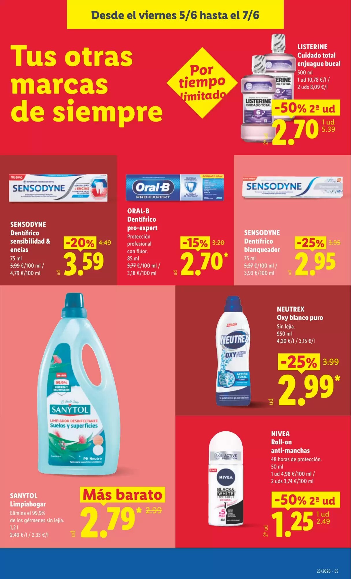 Folleto promocional de Lidl válido desde el 01/06/2026 - Página 33.