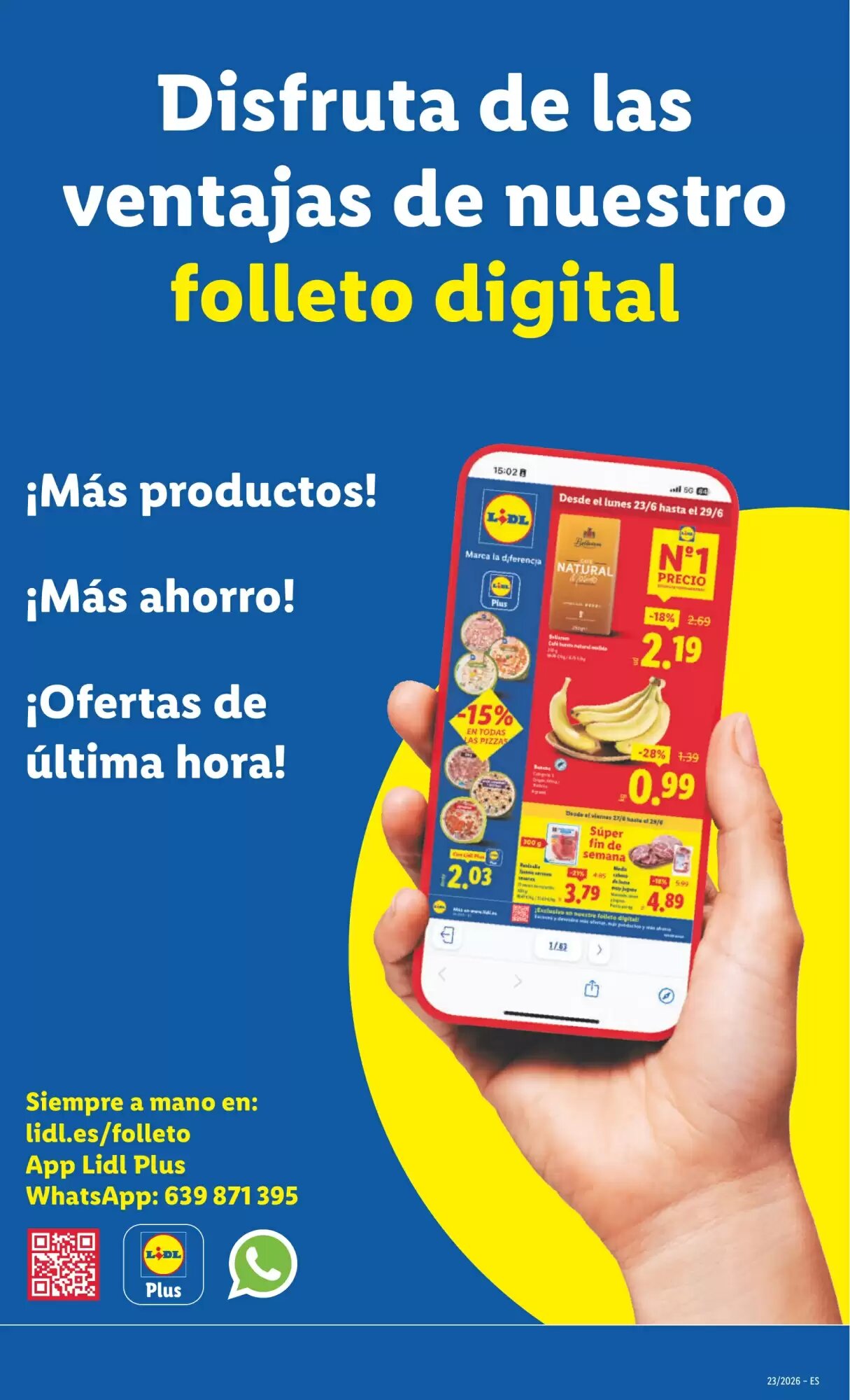 Folleto promocional de Lidl válido desde el 01/06/2026 - Página 45.