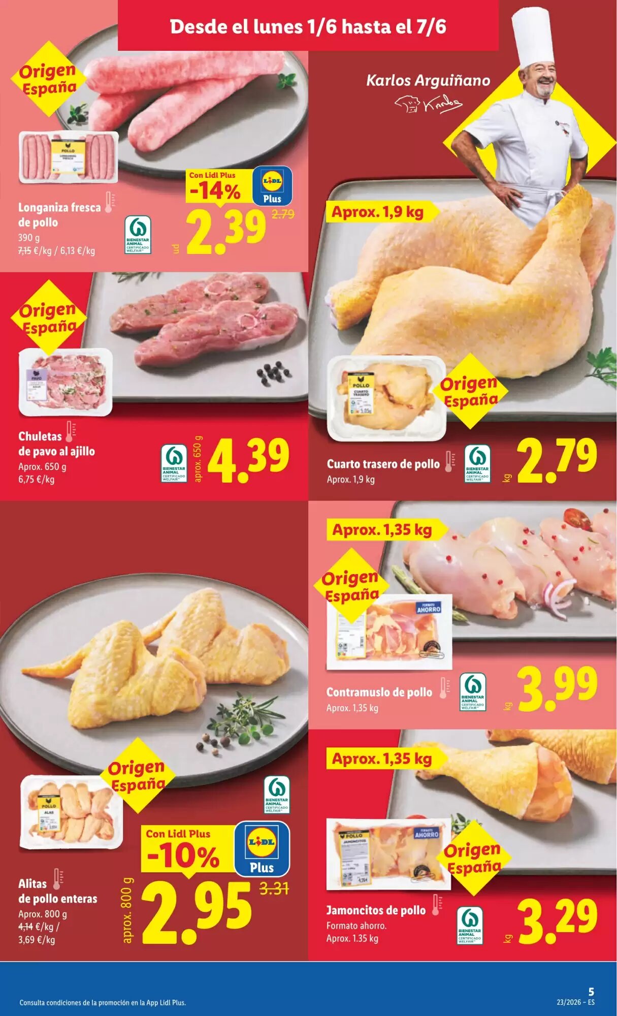 Folleto promocional de Lidl válido desde el 01/06/2026 - Página 7.