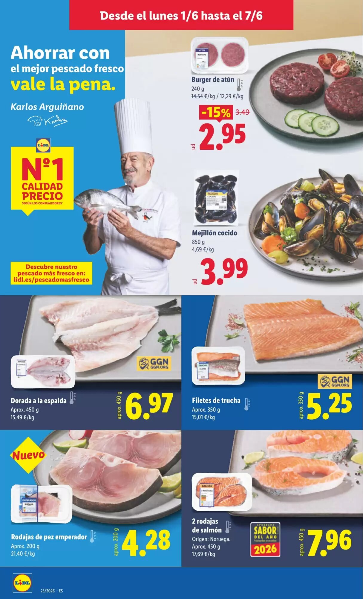 Folleto promocional de Lidl válido desde el 01/06/2026 - Página 8.