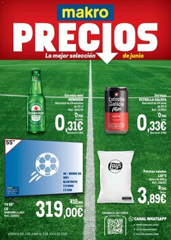 Folleto promocional de Makro válido desde el 01/06/2026