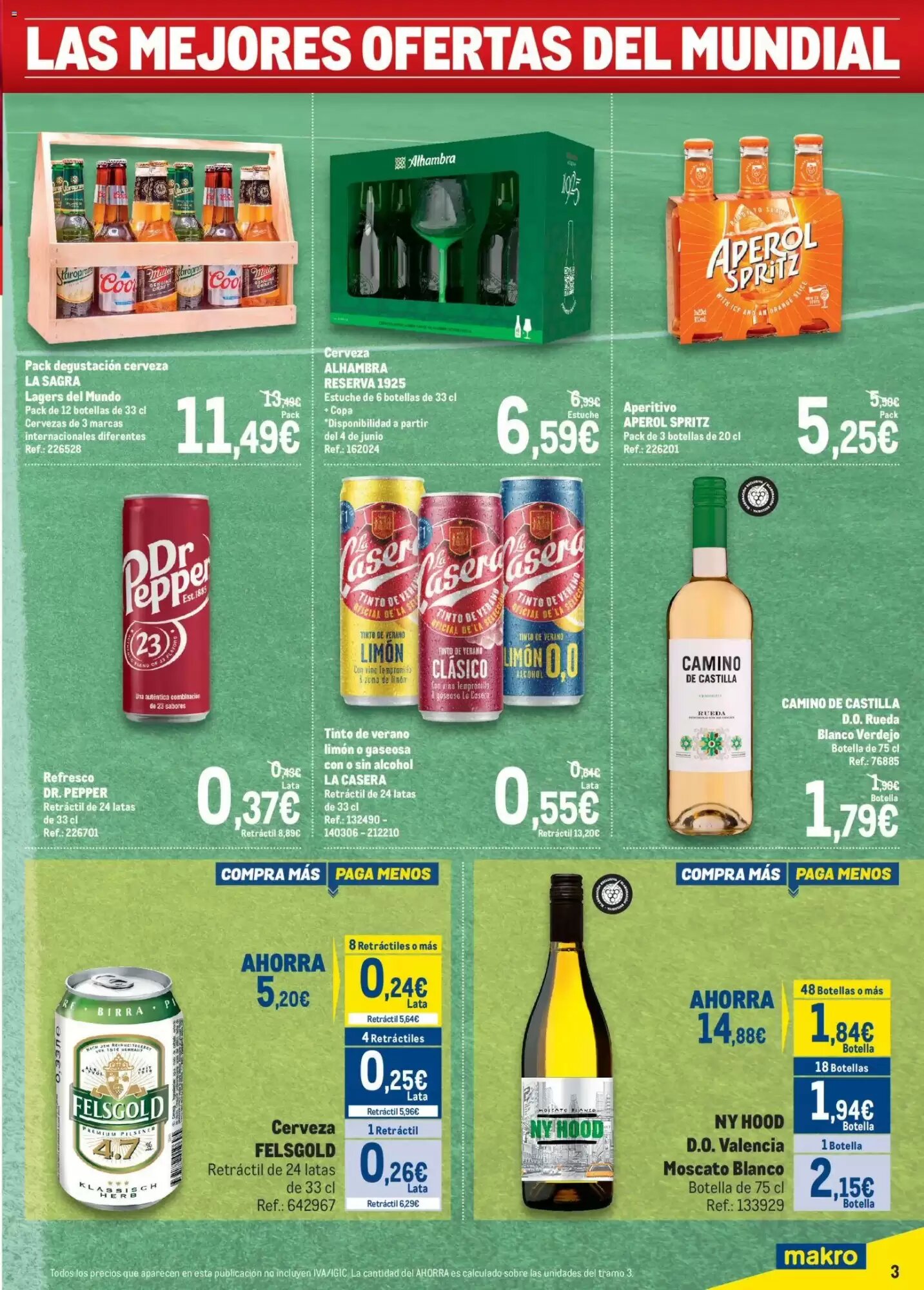 Folleto promocional de Makro válido desde el 01/06/2026 - Página 3.