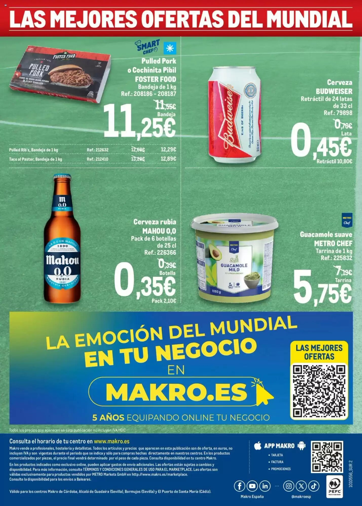 Folleto promocional de Makro válido desde el 01/06/2026 - Página 8.