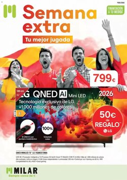 Folleto promocional de Milar válido desde el 01/06/2026