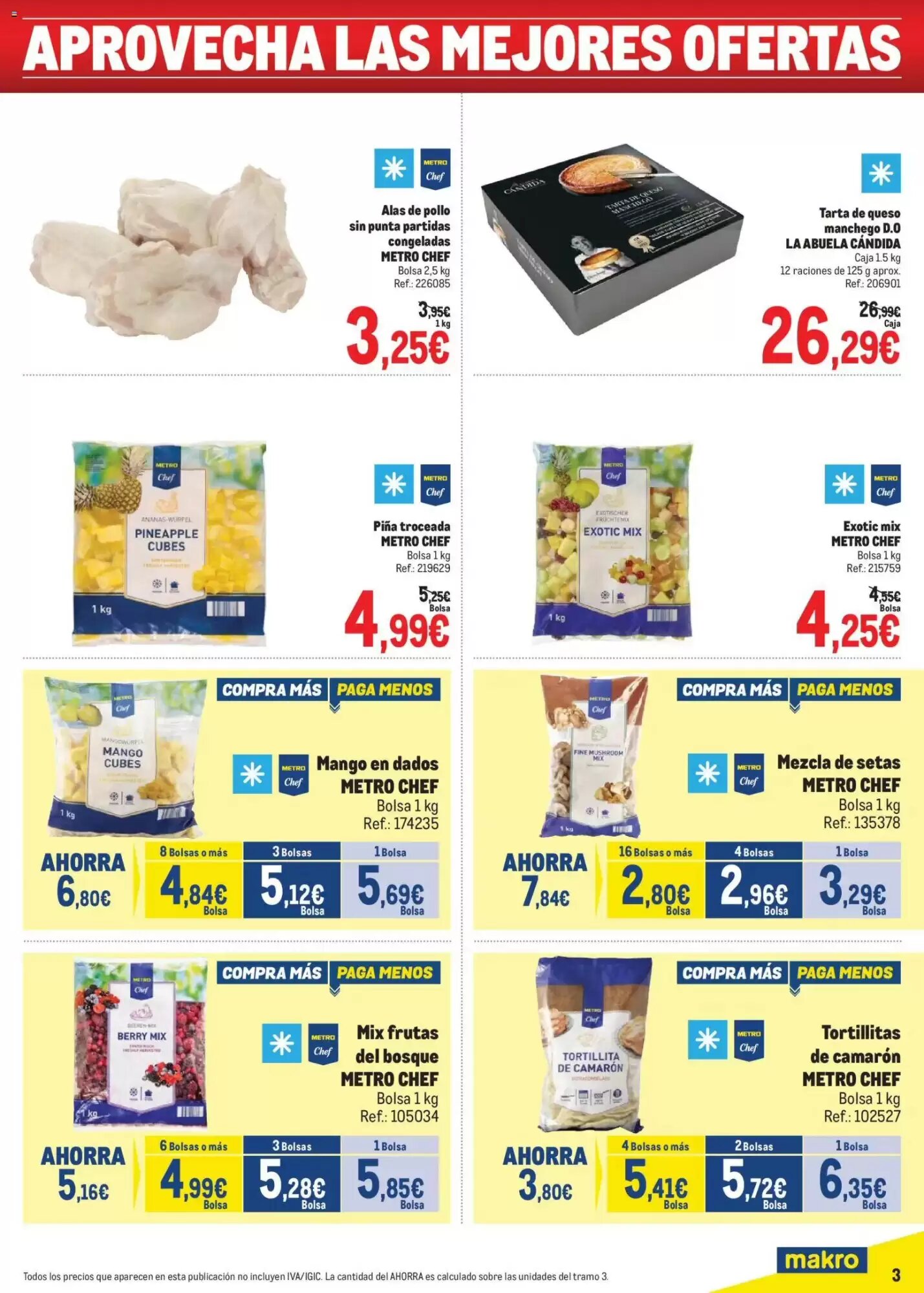 Folleto promocional de Makro válido desde el 01/06/2026 - Página 3.