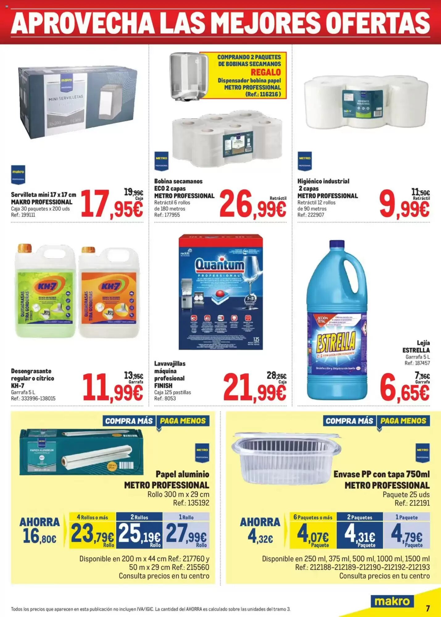 Folleto promocional de Makro válido desde el 01/06/2026 - Página 7.