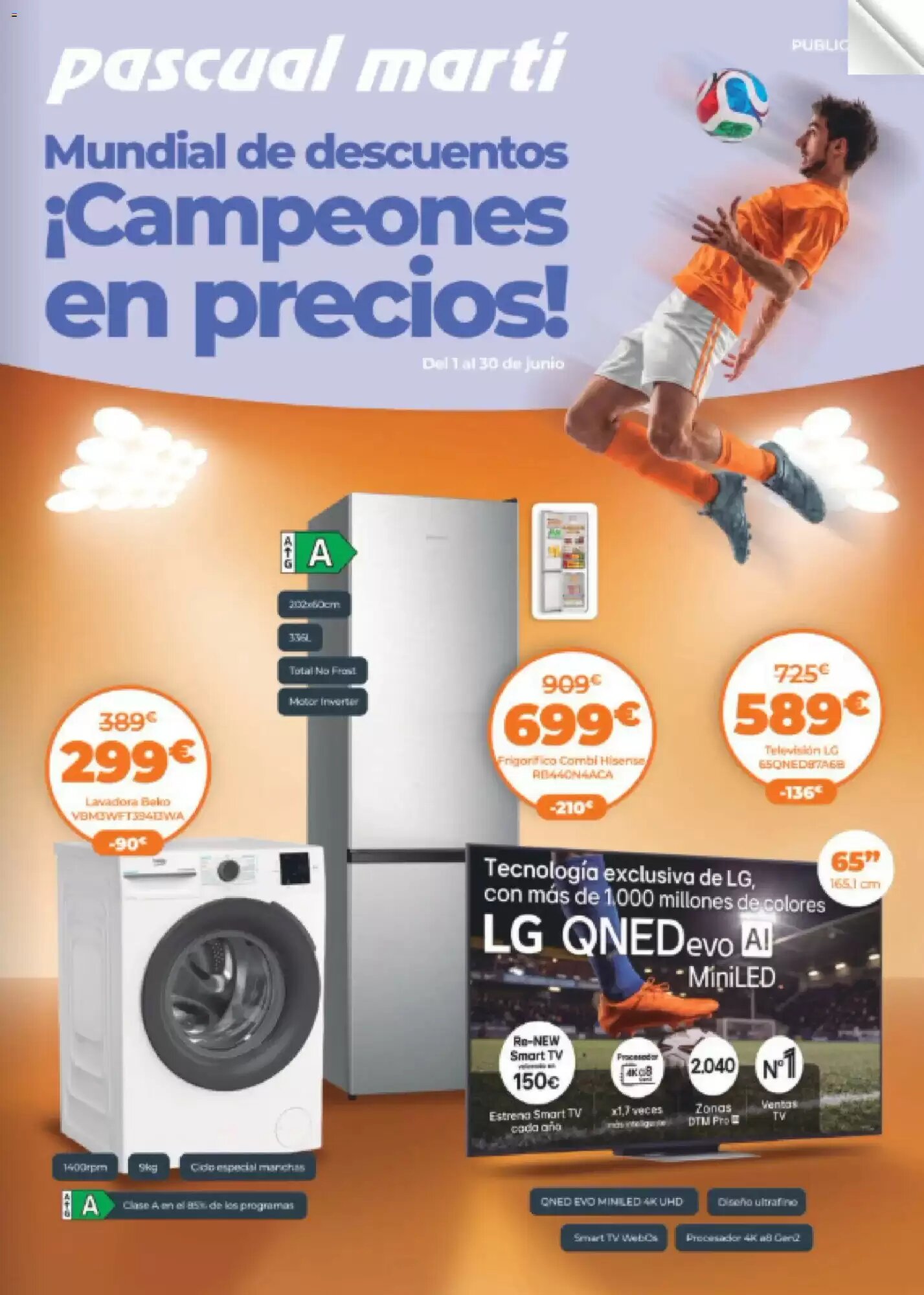 Folleto promocional de Pascual Martí válido desde el 01/06/2026 - Página 1.
