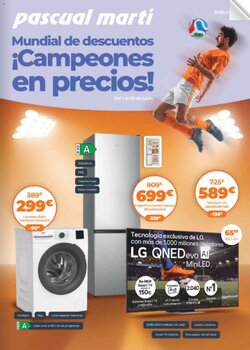 Folleto promocional de Pascual Martí válido desde el 01/06/2026