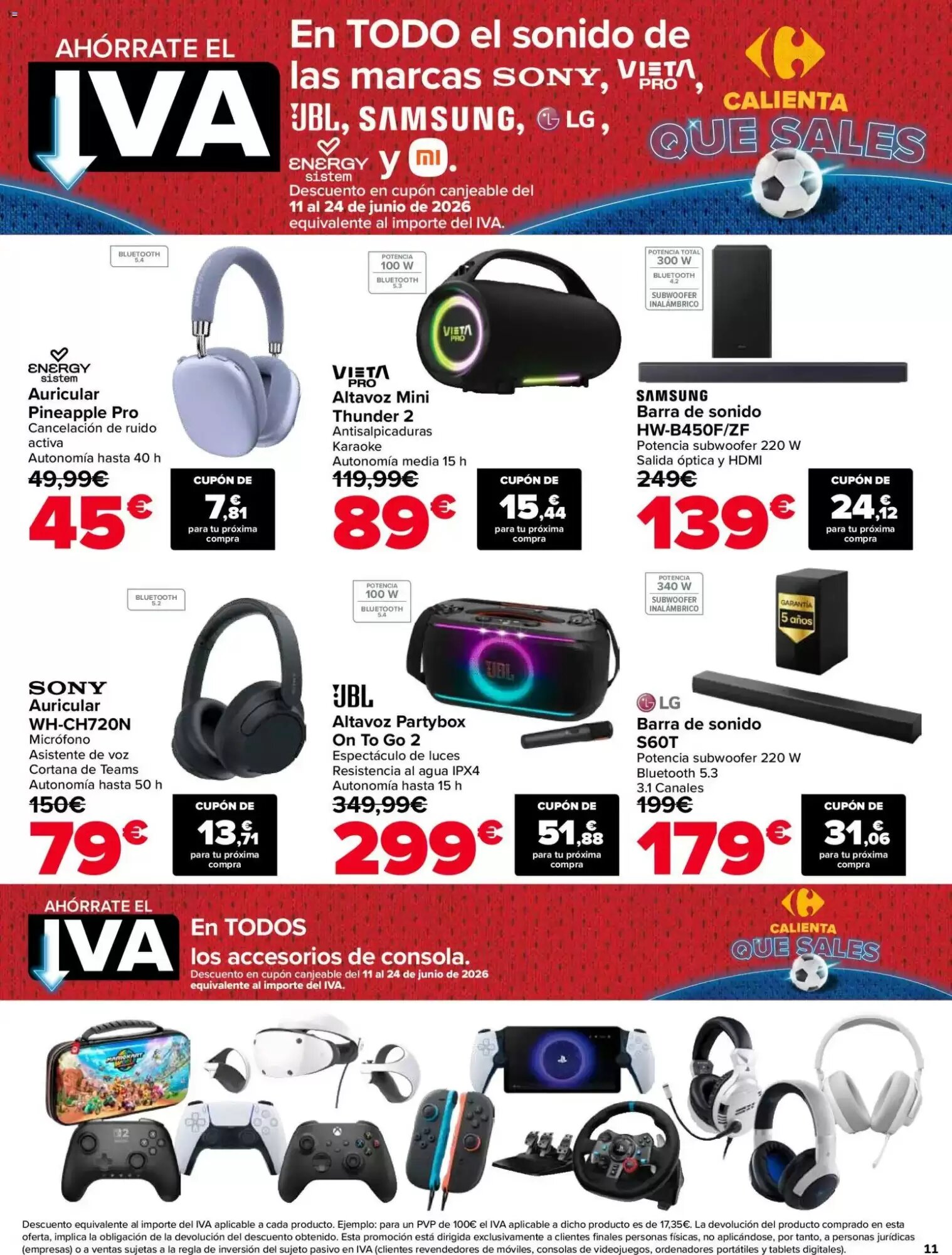 Folleto promocional de Carrefour válido desde el 01/06/2026 - Página 11.