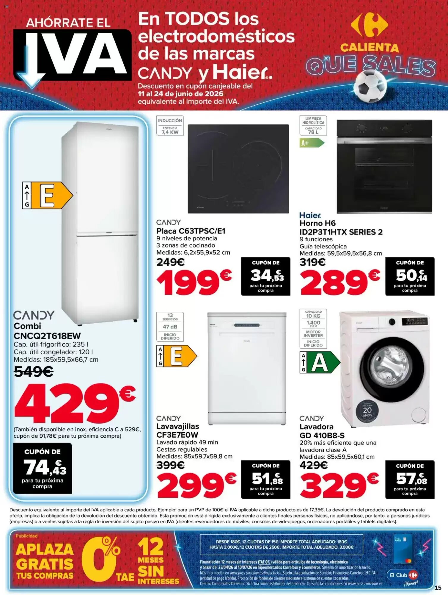 Folleto promocional de Carrefour válido desde el 01/06/2026 - Página 15.