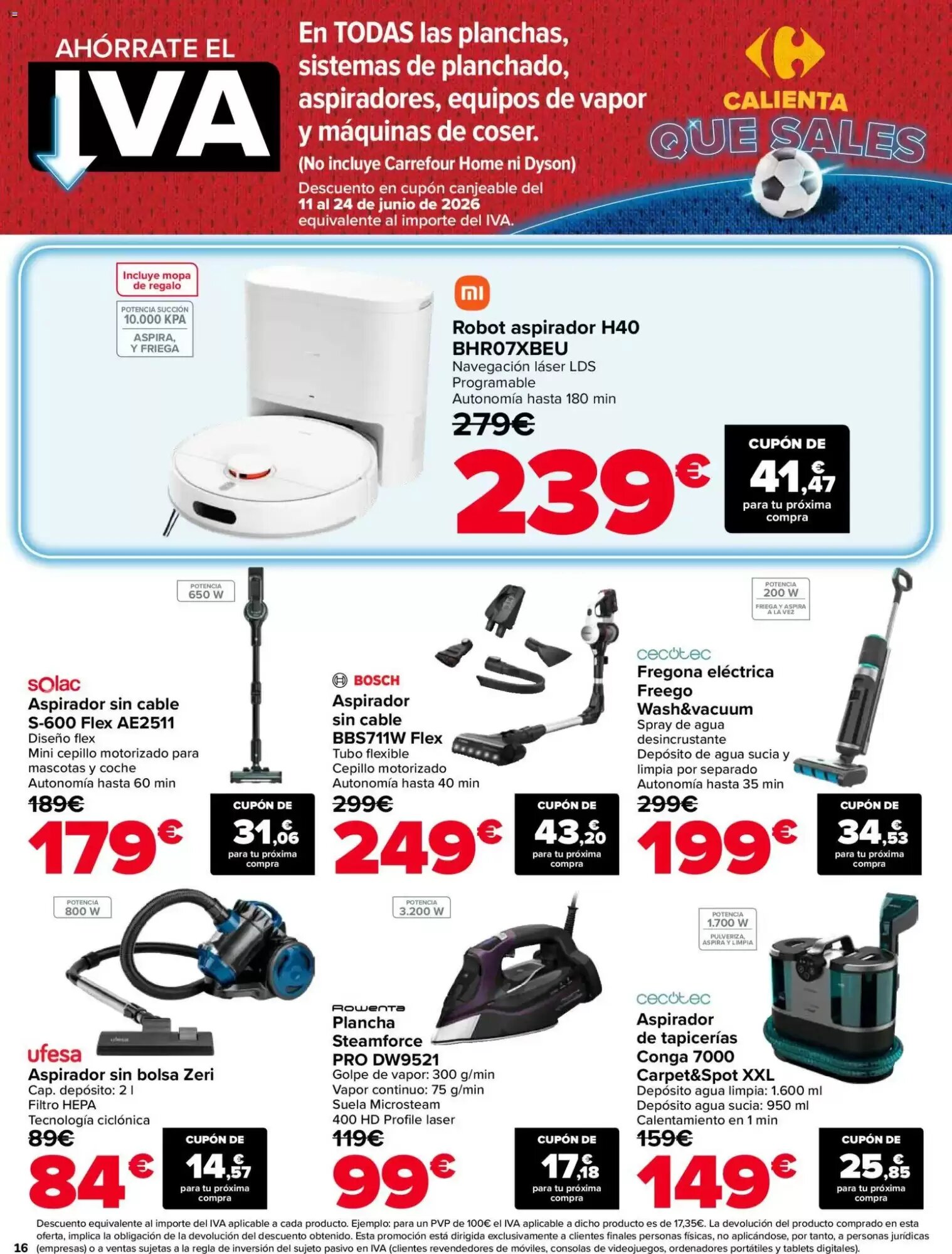 Folleto promocional de Carrefour válido desde el 01/06/2026 - Página 16.
