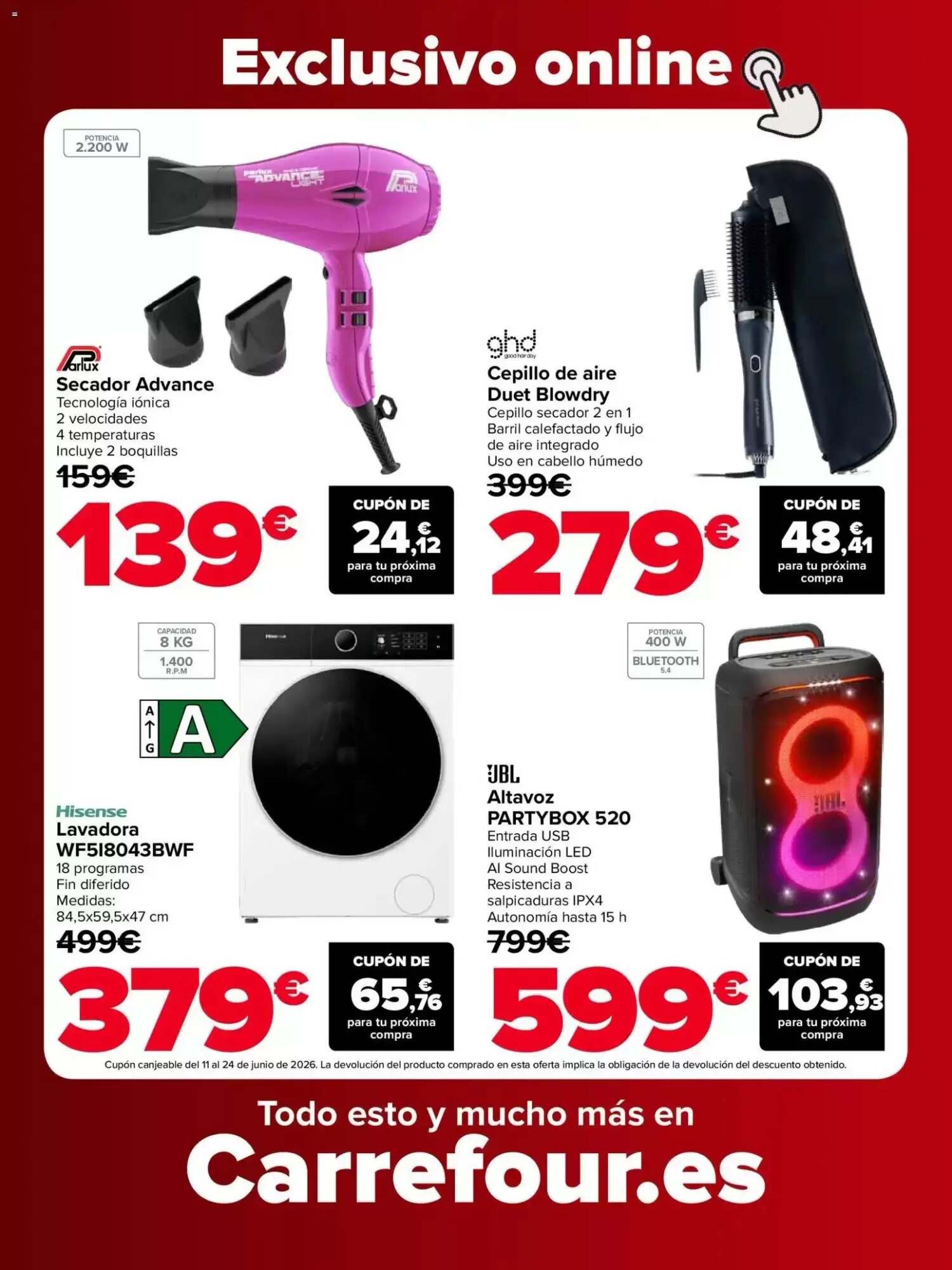 Folleto promocional de Carrefour válido desde el 01/06/2026 - Página 19.