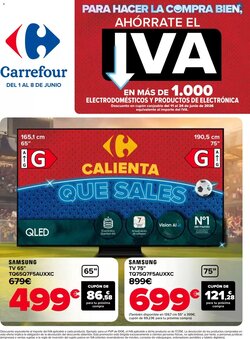 Folleto promocional de Carrefour válido desde el 01/06/2026