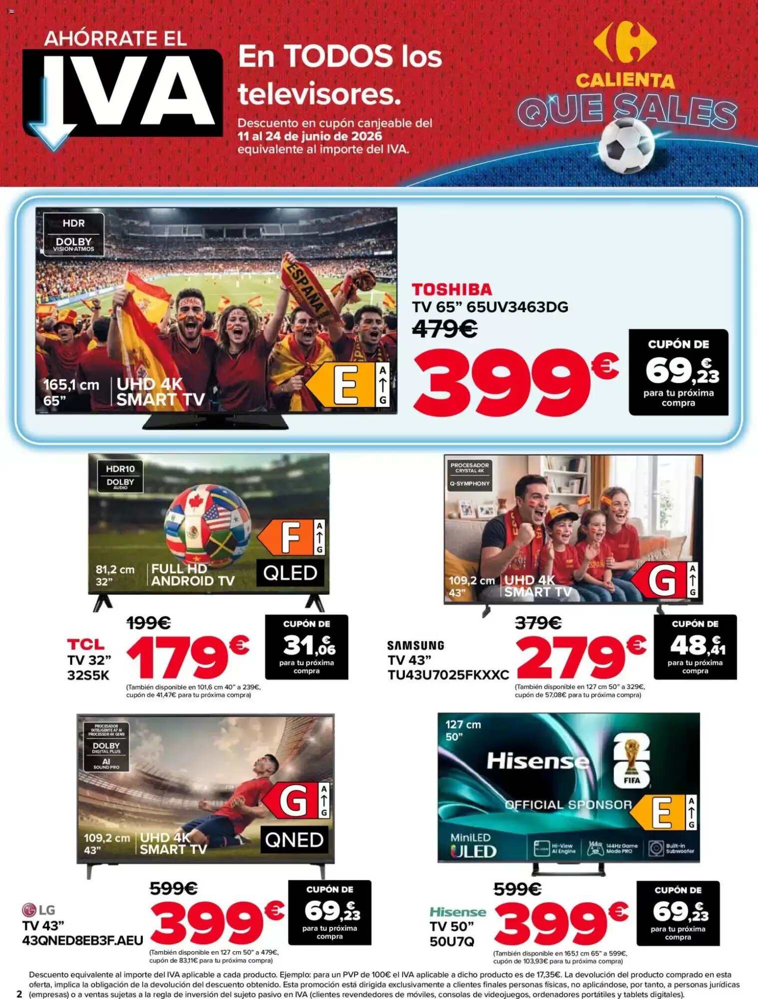 Folleto promocional de Carrefour válido desde el 01/06/2026 - Página 2.