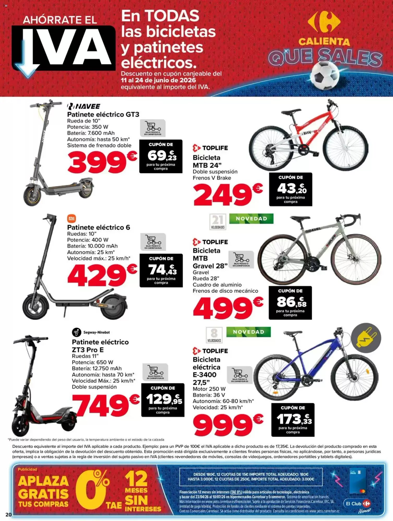 Folleto promocional de Carrefour válido desde el 01/06/2026 - Página 20.