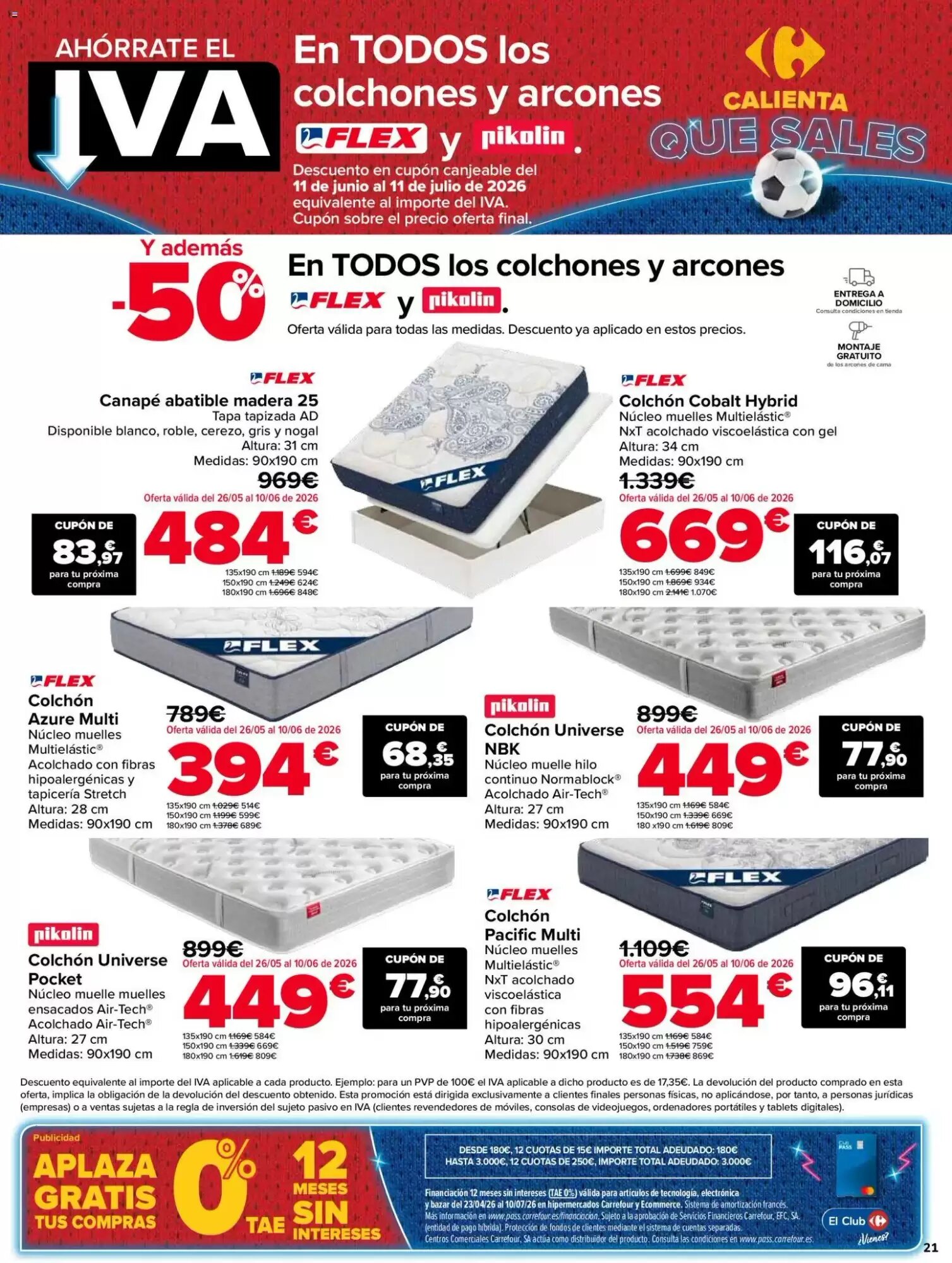 Folleto promocional de Carrefour válido desde el 01/06/2026 - Página 21.