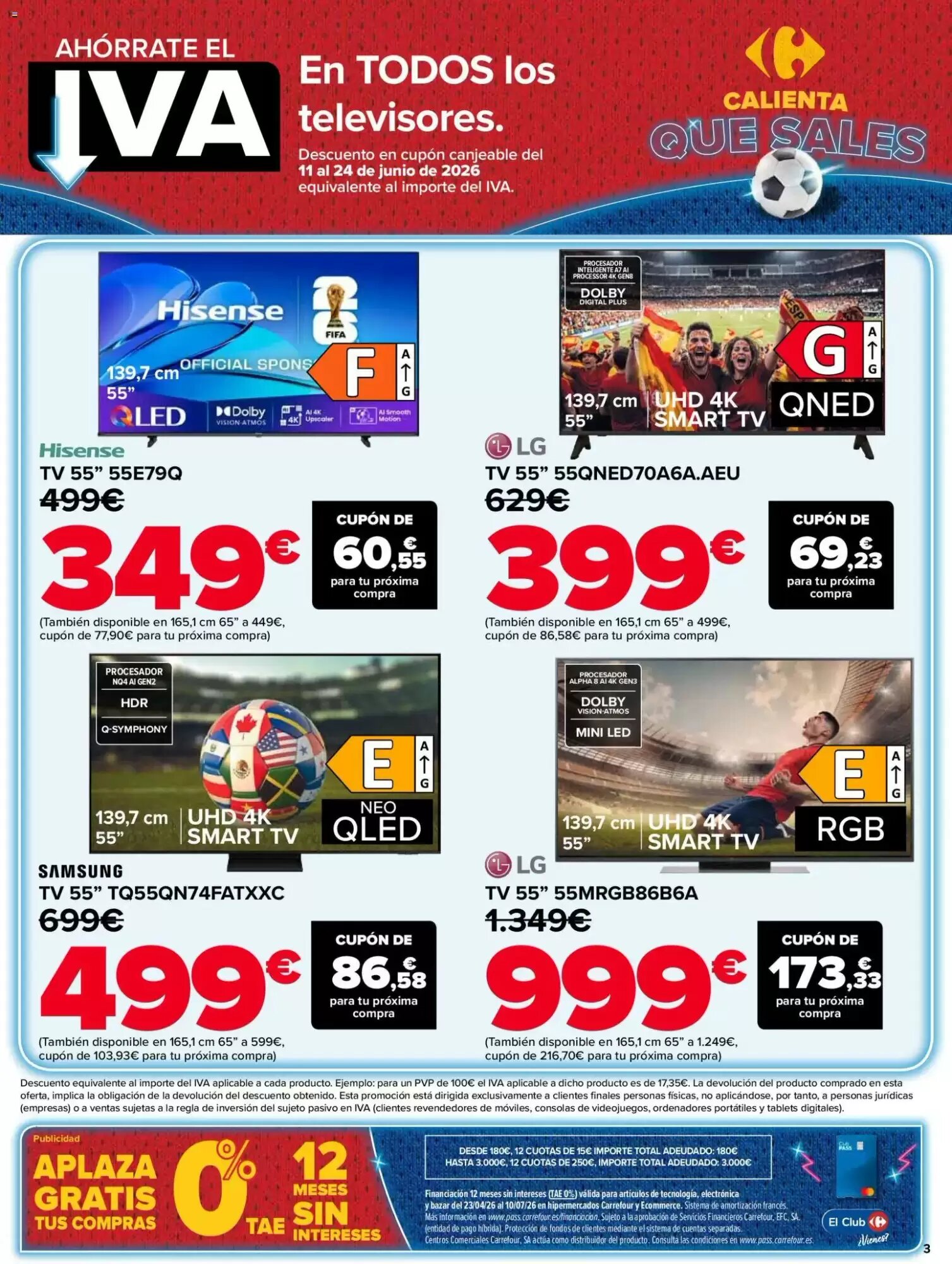 Folleto promocional de Carrefour válido desde el 01/06/2026 - Página 3.
