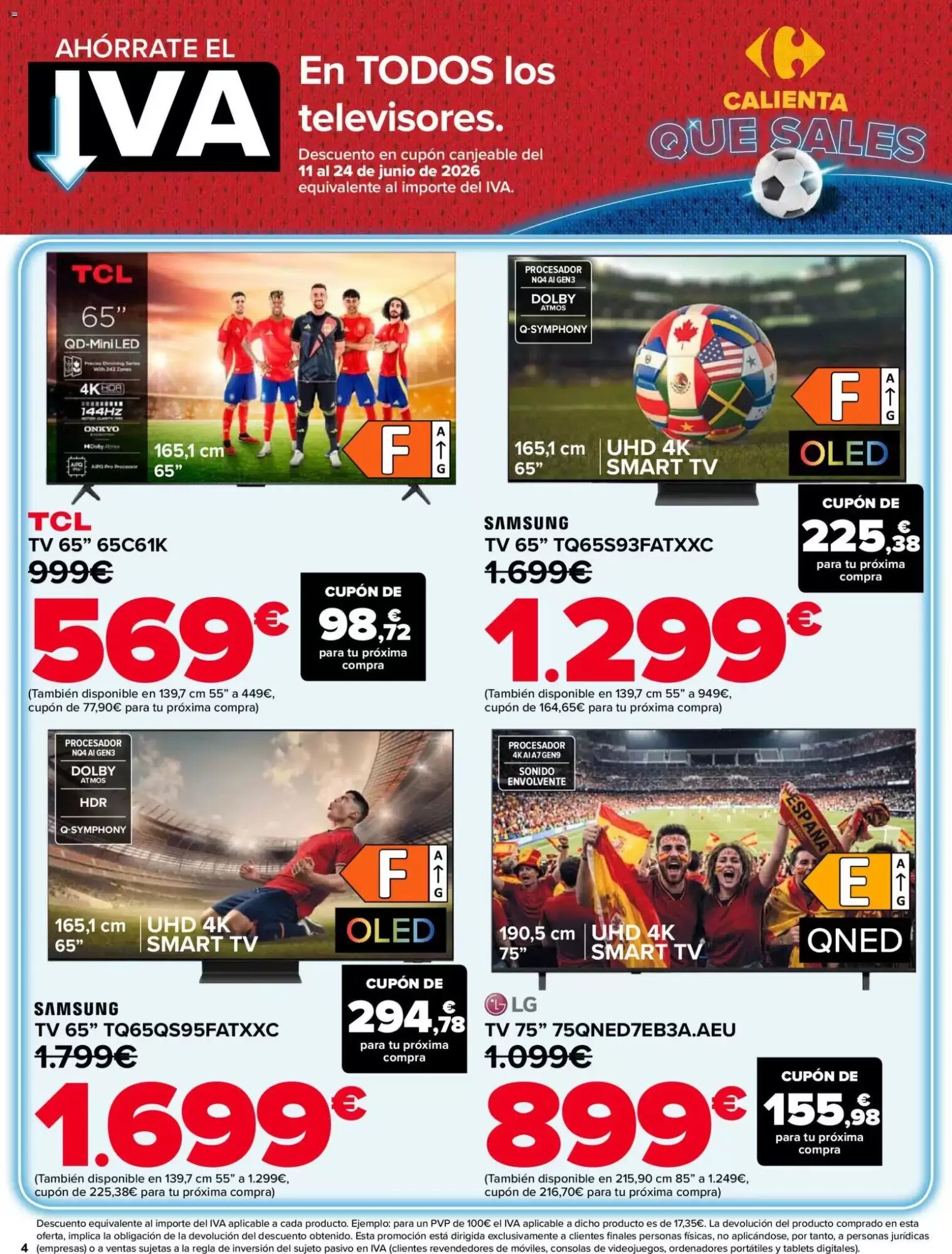 Folleto promocional de Carrefour válido desde el 01/06/2026 - Página 4.