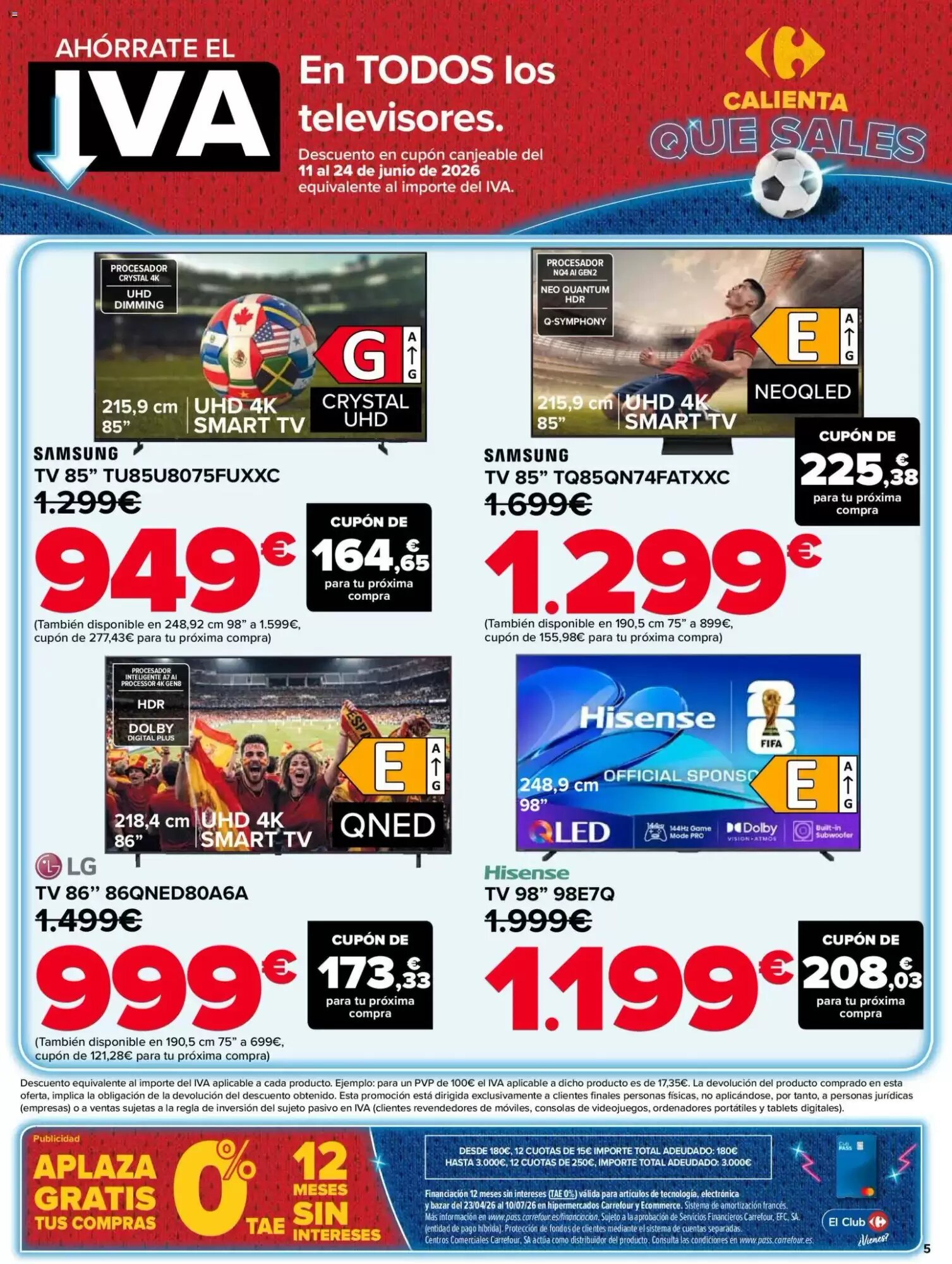 Folleto promocional de Carrefour válido desde el 01/06/2026 - Página 5.