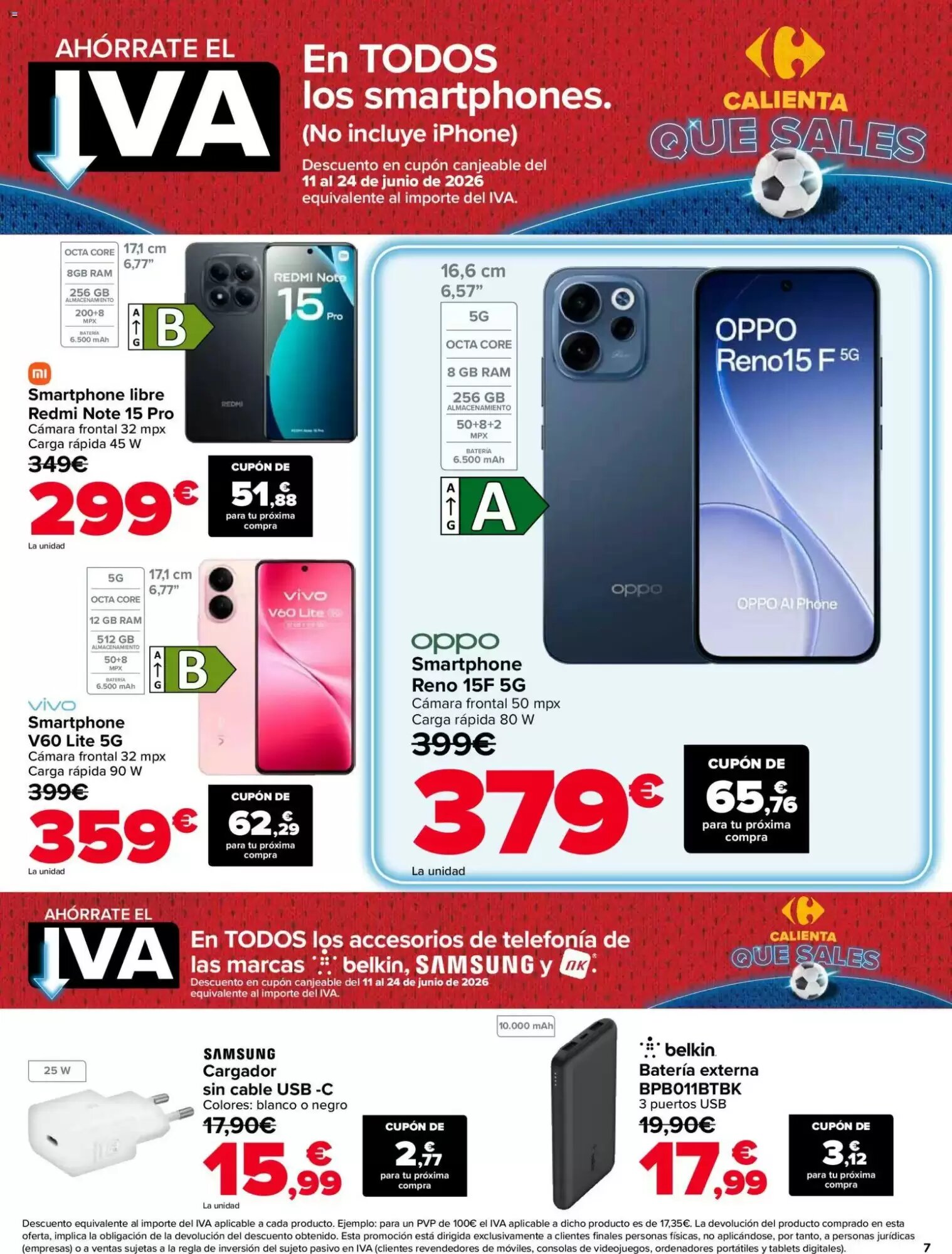 Folleto promocional de Carrefour válido desde el 01/06/2026 - Página 7.