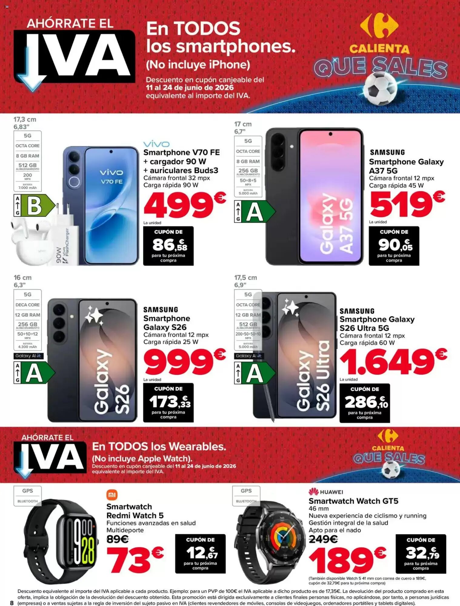Folleto promocional de Carrefour válido desde el 01/06/2026 - Página 8.