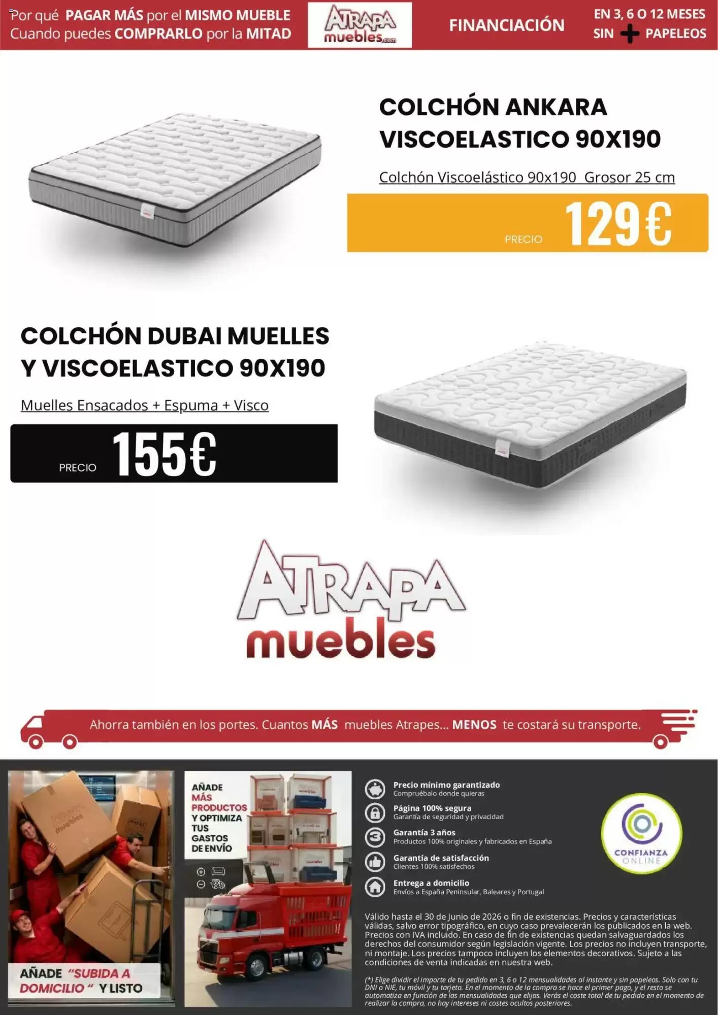 Folleto promocional de Atrapamuebles válido desde el 01/06/2026 - Página 10.