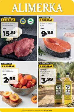 Folleto promocional de Alimerka válido desde el 01/06/2026