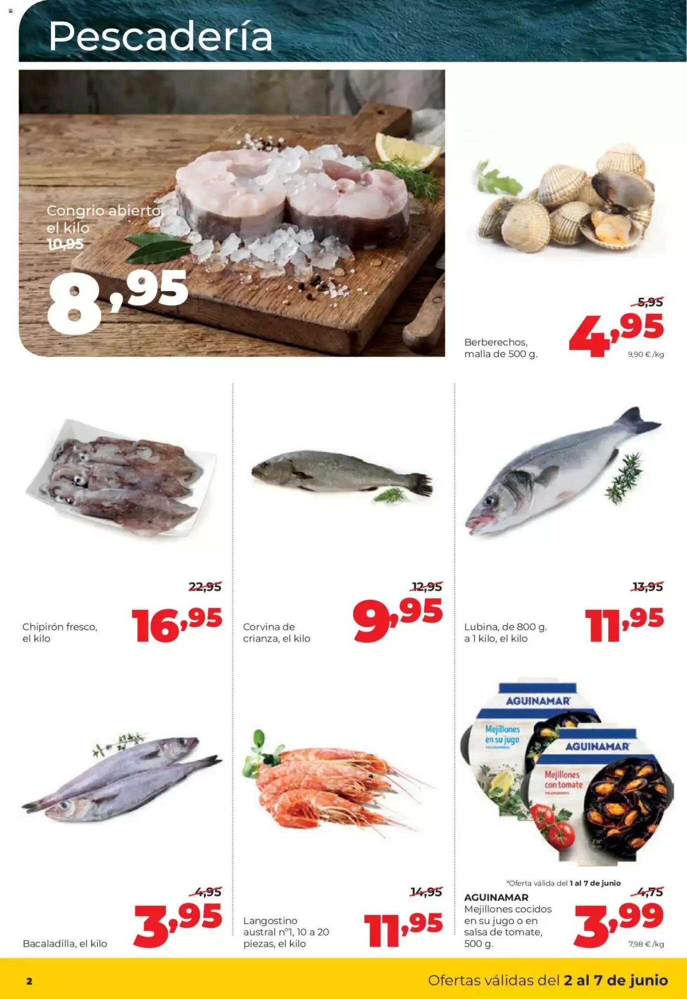 Folleto promocional de Alimerka válido desde el 01/06/2026 - Página 2.