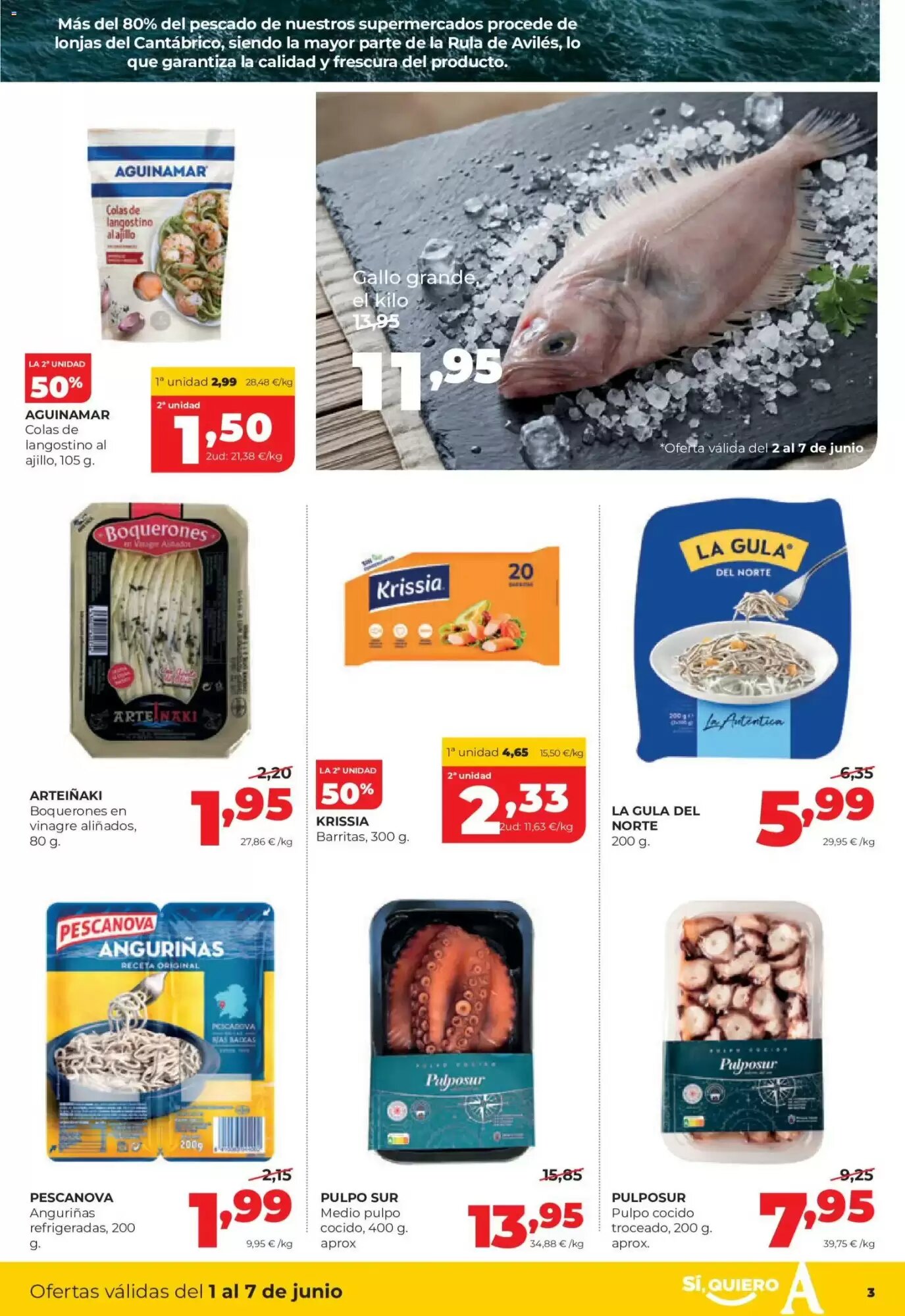 Folleto promocional de Alimerka válido desde el 01/06/2026 - Página 3.