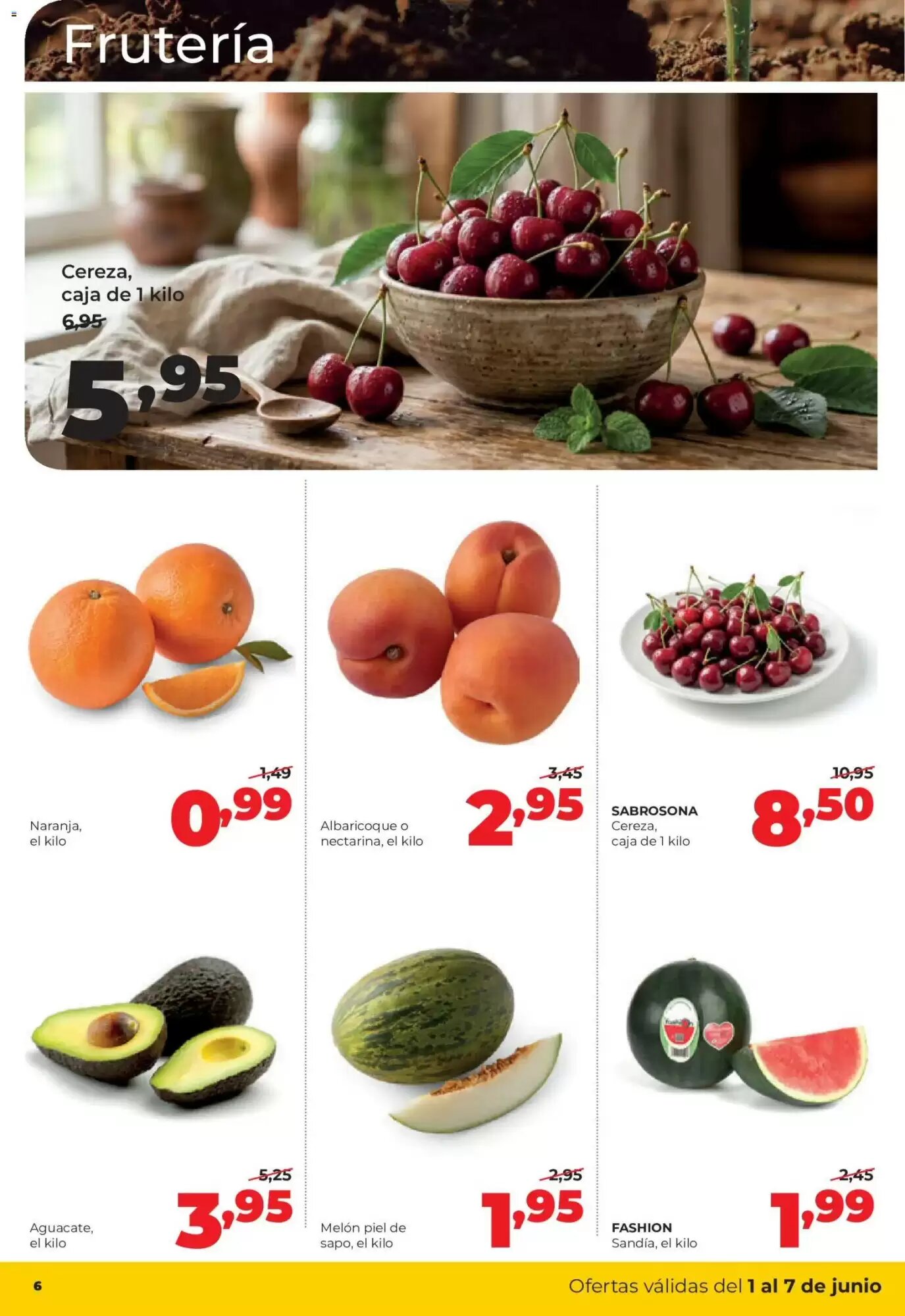 Folleto promocional de Alimerka válido desde el 01/06/2026 - Página 6.