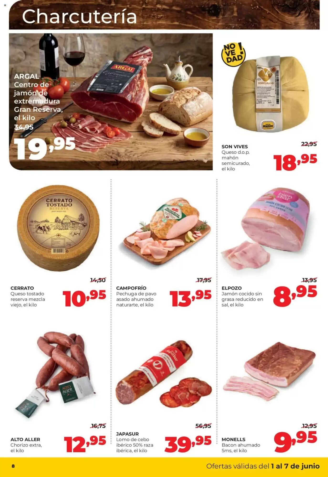 Folleto promocional de Alimerka válido desde el 01/06/2026 - Página 8.