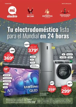 Folleto promocional de Mi electro válido desde el 01/06/2026