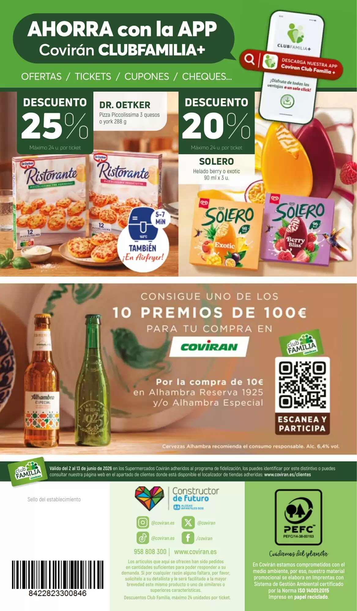 Folleto promocional de Coviran válido desde el 01/06/2026 - Página 24.