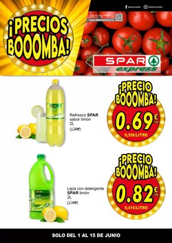 Folleto promocional de Spar válido desde el 01/06/2026