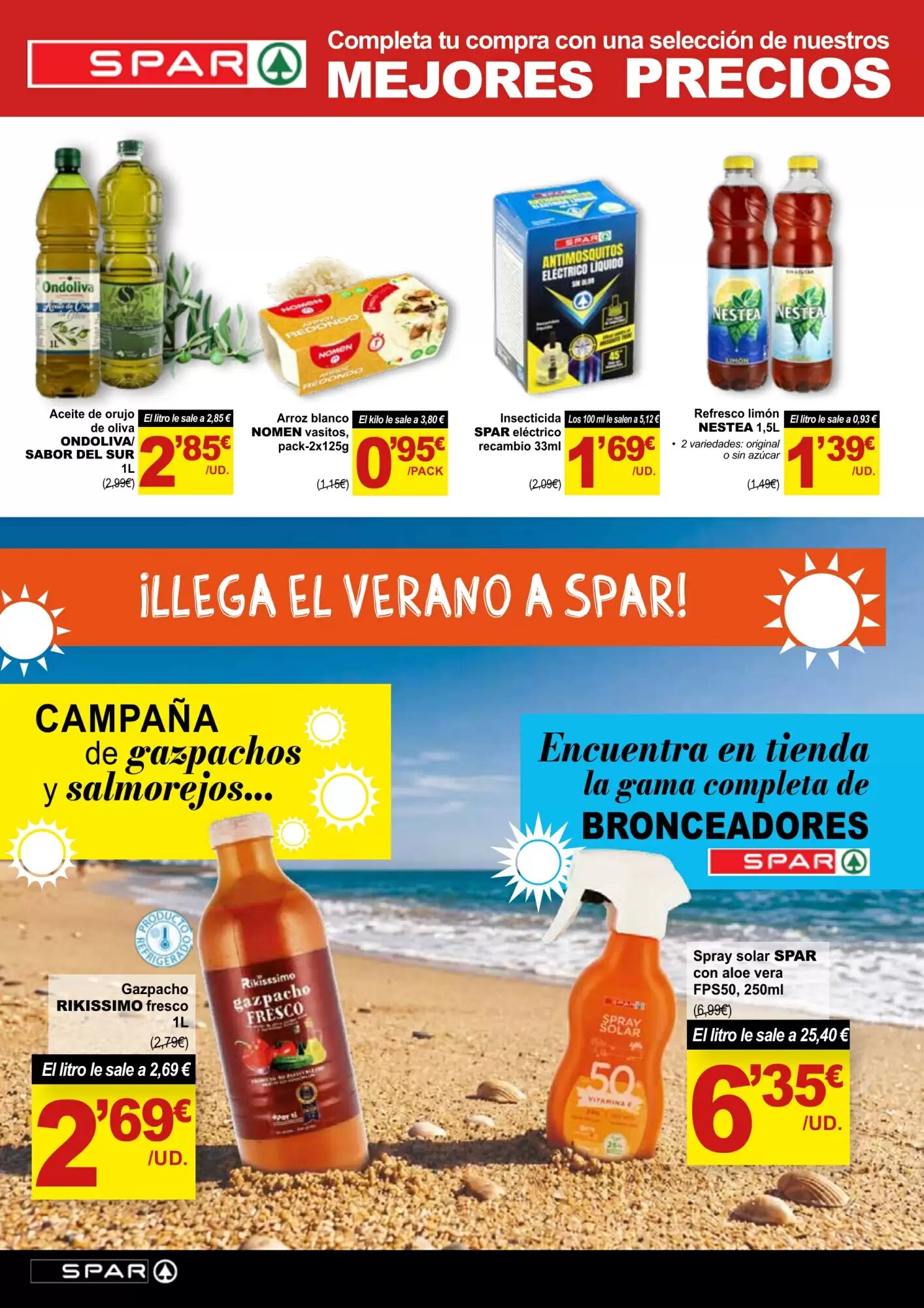 Folleto promocional de Spar válido desde el 01/06/2026 - Página 10.