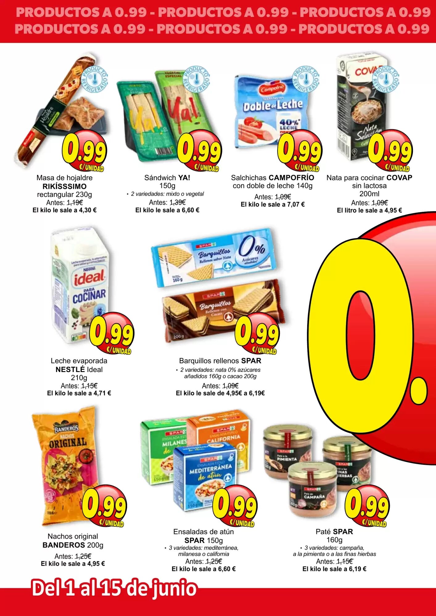 Folleto promocional de Spar válido desde el 01/06/2026 - Página 4.
