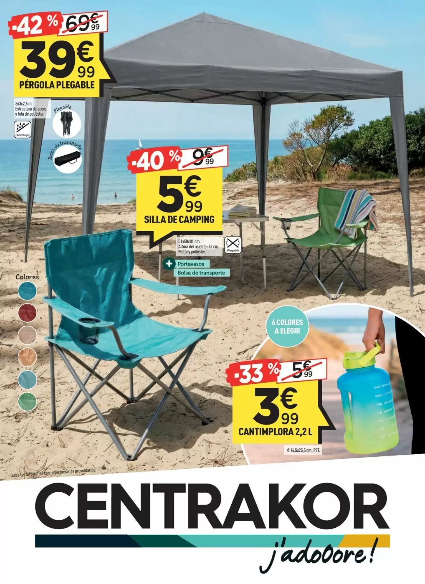 Folleto promocional de Centrakor válido desde el 01/06/2026 - Página 1.