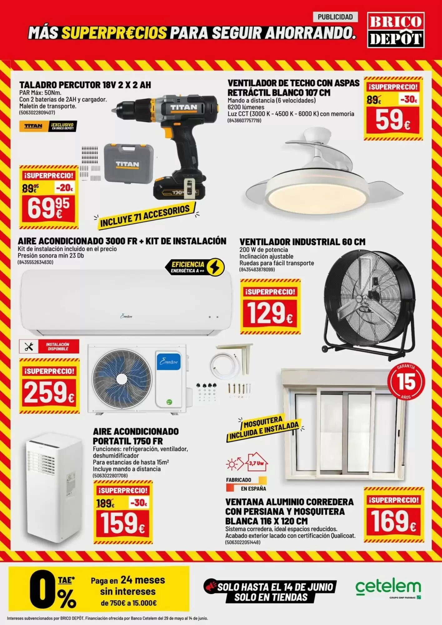 Folleto promocional de Brico Depôt válido desde el 01/06/2026 - Página 3.