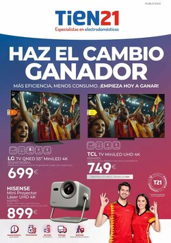 Folleto promocional de Tien 21 válido desde el 01/06/2026