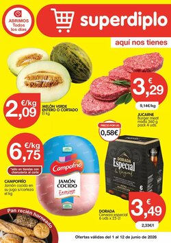 Folleto promocional de CashDiplo válido desde el 01/06/2026