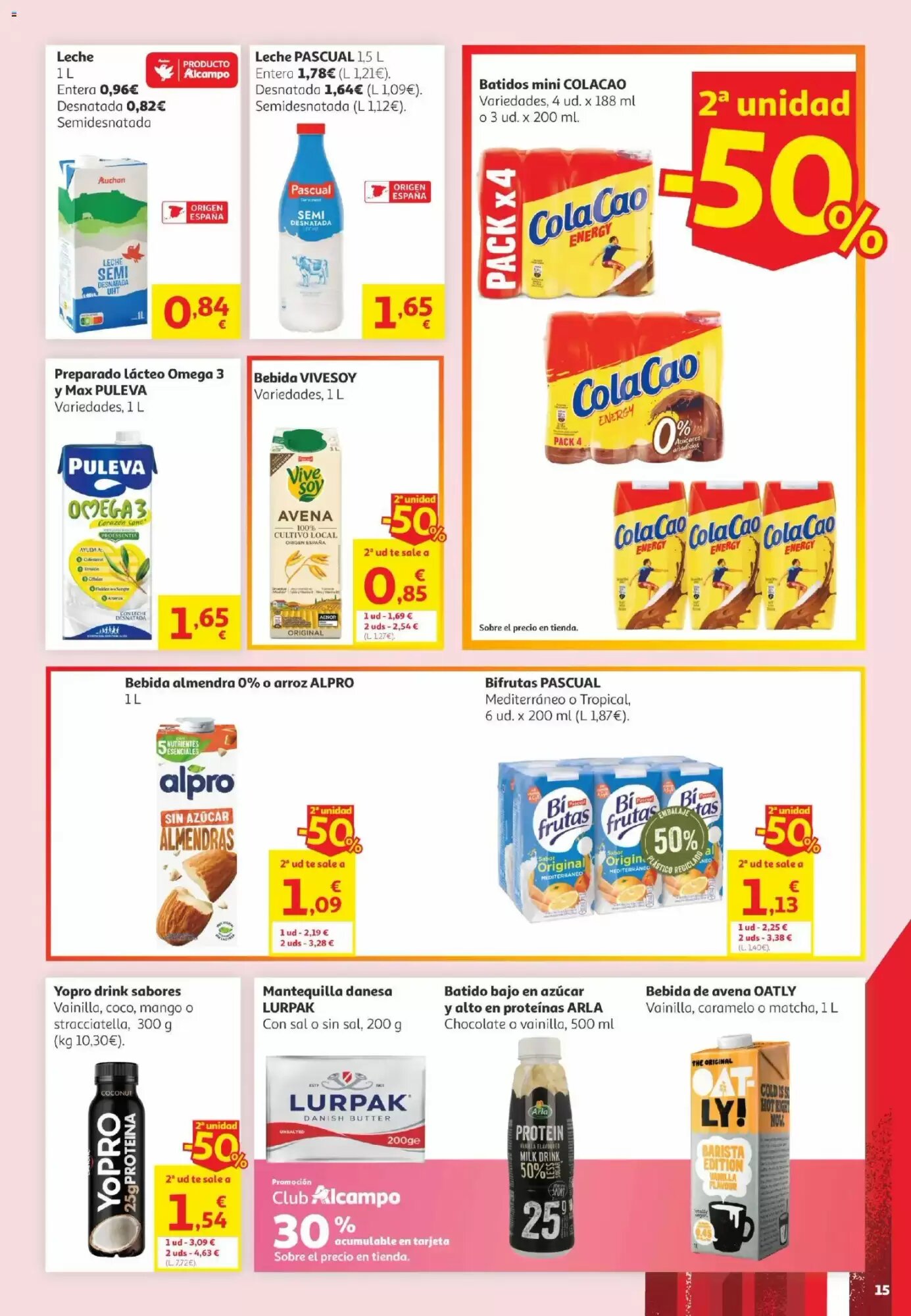 Folleto promocional de Alcampo válido desde el 02/06/2026 - Página 15.