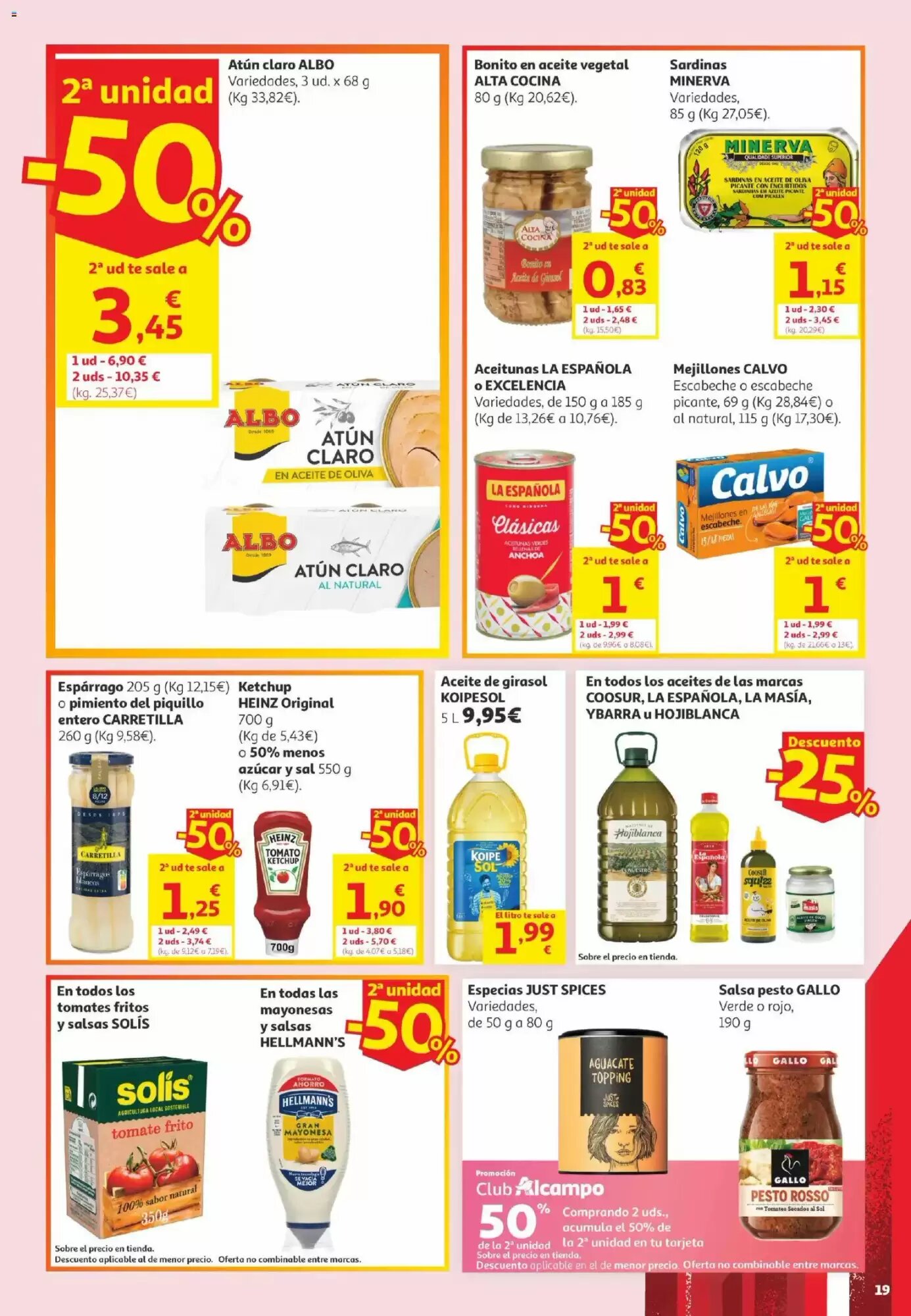 Folleto promocional de Alcampo válido desde el 02/06/2026 - Página 19.