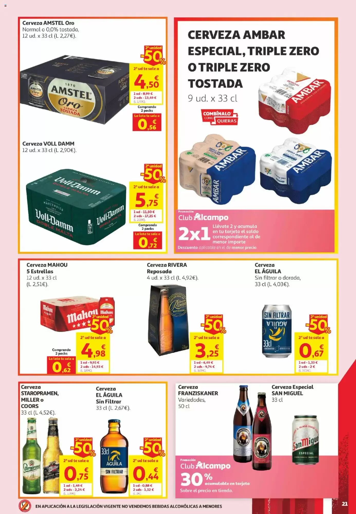 Folleto promocional de Alcampo válido desde el 02/06/2026 - Página 21.